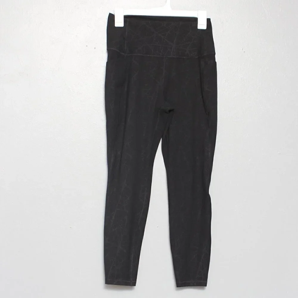 Spyder black wide waistband pocket leggings